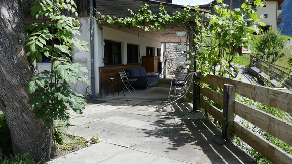 Weinlaube - Apart Auenstein - Oetz