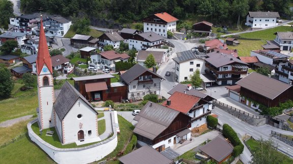 Oetzerau von Westen - Apart Auenstein - Oetz