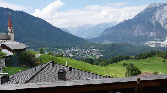 Aussicht vom Balkon nach Westen - Apart Auenstein - Oetz