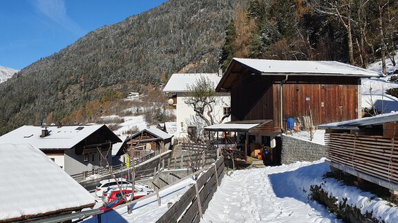 von Süden Winter - Apart Auenstein - Oetz