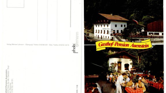 Auenstein_Postkarte alt - Apart Auenstein - Oetz