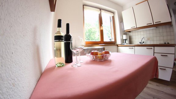 Appartment 2 _Essecke und Küche - Apparthaus Friedheim - Oetz