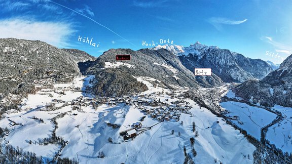 Ötztal mit Oetz - Bergbauernhof Burkert - Oetz