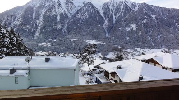 Aussichten im Winter - Ferienhaus Jäger - Oetz