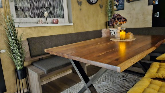 Essbereich - Ferienwohnung Ache - Oetz