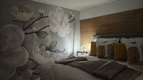 Schlafzimmer - Ferienwohnung Ache - Oetz