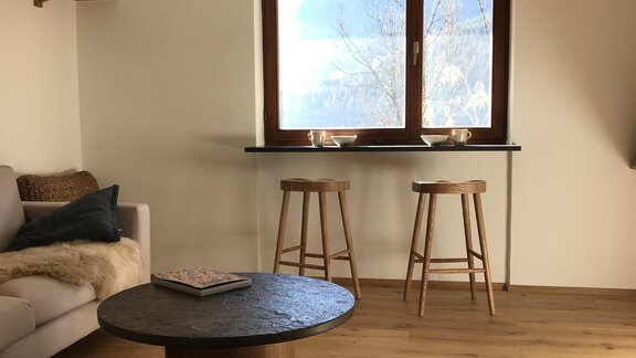 Wohnzimmer  - glückseligs Ferienwohnungen - Oetz