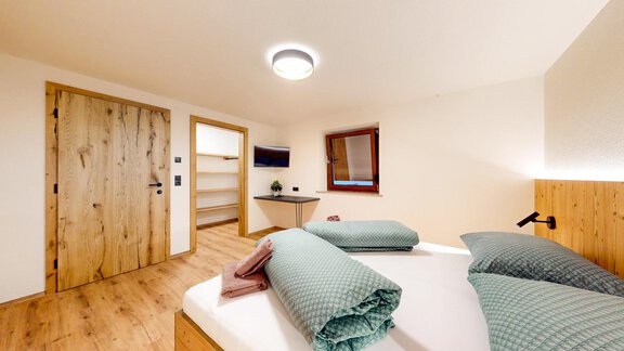 Schlafzimmer Apartment Weitblick - Haus Matteo - Oetz