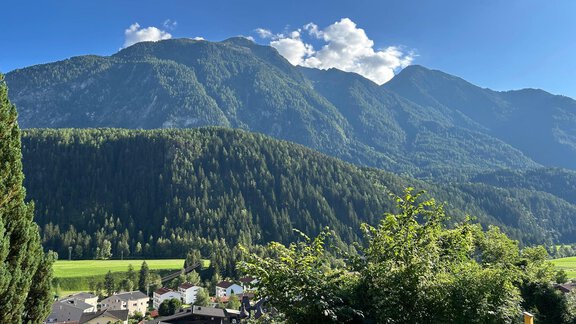 Ausblick Garten Haus Matteo - Oetz