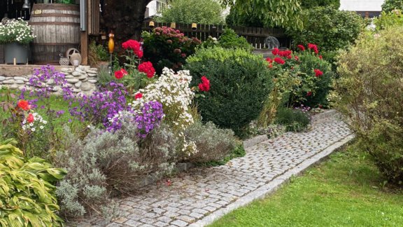 Garten - Landhaus Edelweiss - Oetz