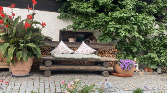 Garten - Landhaus Edelweiss - Oetz