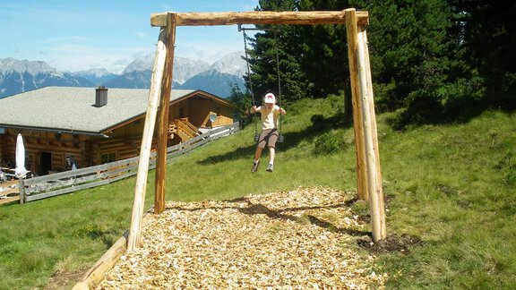 Schaukelspaß - Neue Kühtaile Alm - Oetz