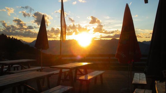 Abend - Neue Kühtaile Alm - Oetz