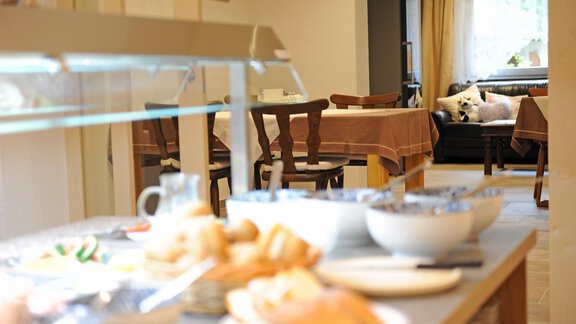 Frühstücksbuffet - Pension Olympia - Oetz