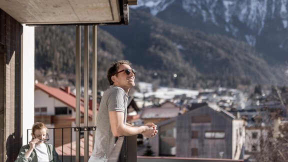 Aussicht Balkon - Tante Trude - Oetz