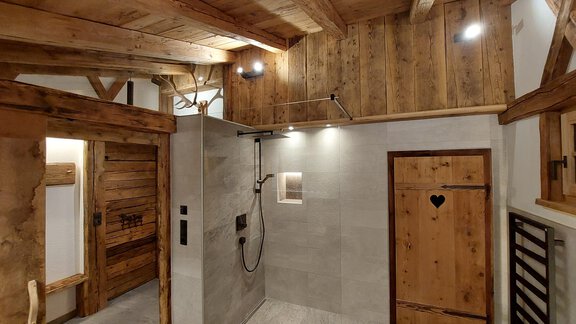 Dusche im Traumbad - Wieserhof - Oetz