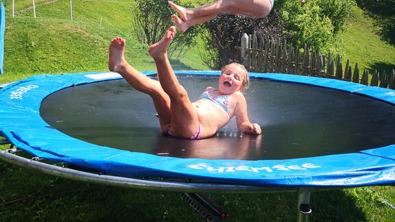 Kinder Trampolin - Wieserhof - Oetz