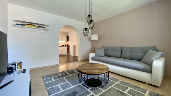 Wohnzimmer - Appartement Two - Ötztal Bahnhof
