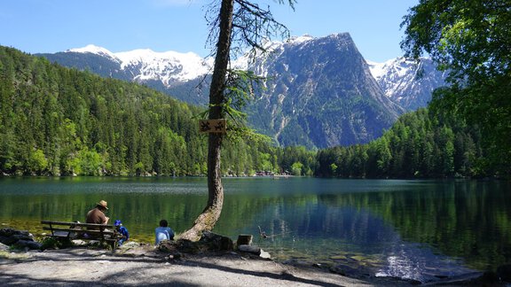 Piburger See - Ferienwohnung Keil - Ötztal Bahnhof