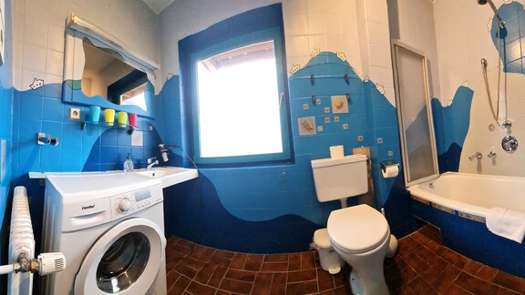 Badezimmer - Ferienwohnung Keil - Ötztal Bahnhof