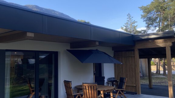 Terrasse - Residenz Bergzauber - Ötztal Bahnhof