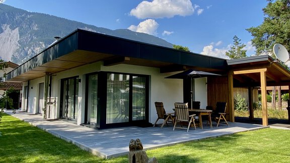 Garten - Residenz Bergzauber - Ötztal Bahnhof