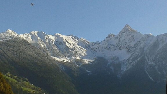 Panorama mit dem Acherkogel und Hochötz - Appartement Harmony - Sautens