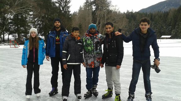 Eislaufen am Piburgersee - Appartement Harmony - Sautens