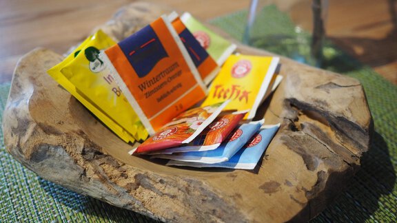 Willkommensgetränk-Tee - bei Herrmann´s - Sautens