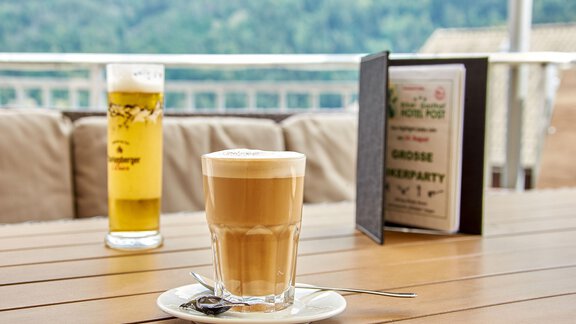Terrasse - Biker Gasthof Hotel Post - Sautens