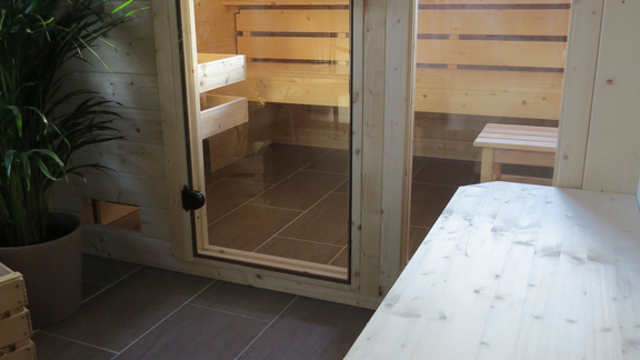 Sauna - Ferienhaus Ötztal-Lodge - Sautens