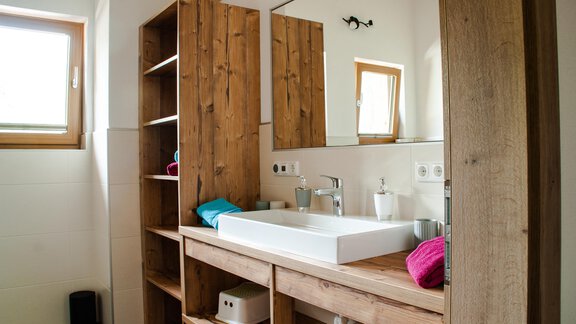 Bad 1 - Ferienhaus Sennerhäusl - Sautens