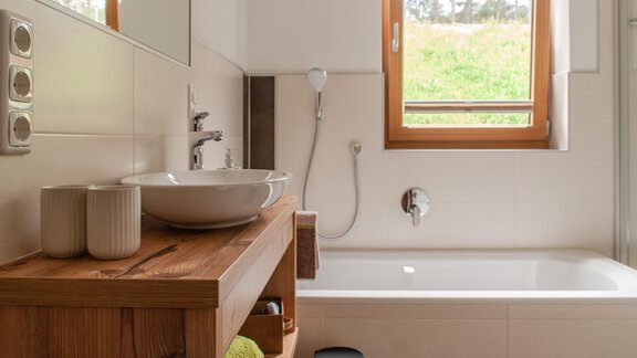 Bad 3 - Ferienhaus Sennerhäusl - Sautens