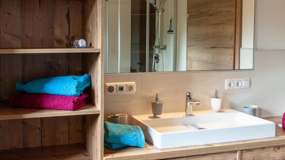 Bad 1 - Ferienhaus Sennerhäusl - Sautens