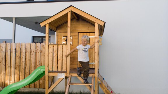 Spielhütte - Ferienhaus Sennerhäusl - Sautens