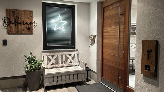 Eingangsbereich außen - Haus Dahuam - Sautens