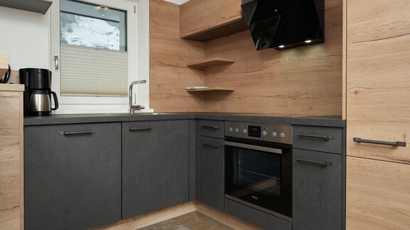 Wohnzimmer/Küche - Apart Sunnhäusl - Sölden