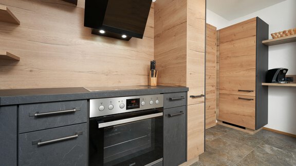 Wohnzimmer/Küche - Apart Sunnhäusl - Sölden