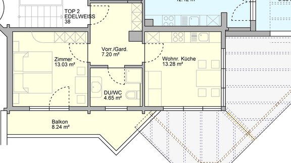 HPG - Grundriss-Homepage-Edelweiß - Appartement Kalkus - Sölden