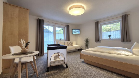 Zimmer App. 2 Schlafzimmer - Appartement Skorpion - Sölden