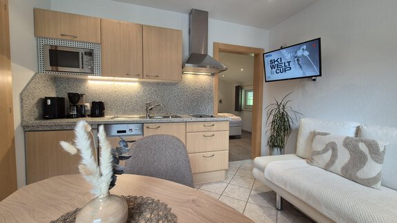 Küche App 1 Schlafzimmer - Appartement Skorpion - Sölden