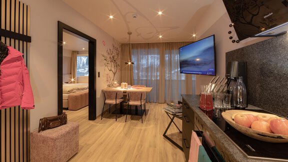 Alpenrose Wohnküche - Appartements Lorenzi - Sölden