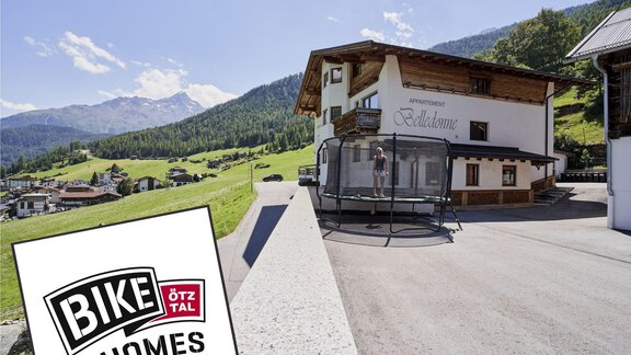 A cozy house with a view of the mountains and green meadows. The building is part of "Bike Homes Ötztal". - Belledonne Ski in & out Appartements - Sölden