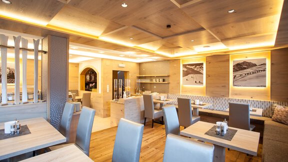 Frühstücksraum - Frühstückspension Astoria - Sölden