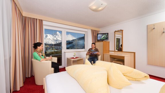 Doppelzimmer - Frühstückspension Astoria - Sölden