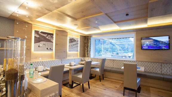 Frühstücksraum - Frühstückspension Astoria - Sölden