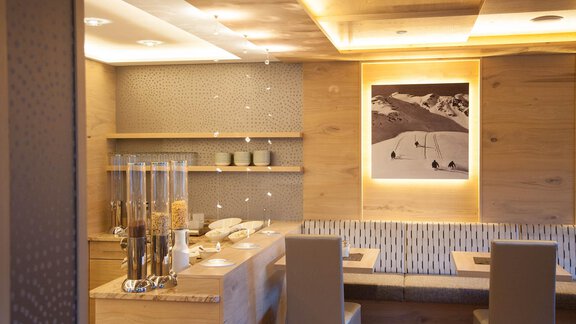 Frühstücksraum - Frühstückspension Astoria - Sölden