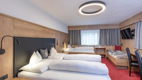 Dreibettzimmer 3 - 4 Personen - Garni Jaqueline - Sölden