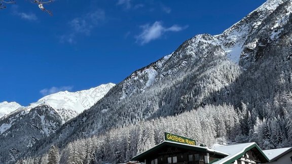 Winter - Gästeheim Prantl - Sölden