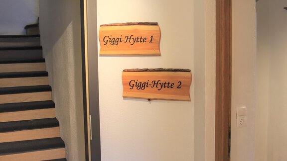 Eingang zur Wohnung - Giggi Hytten - Sölden